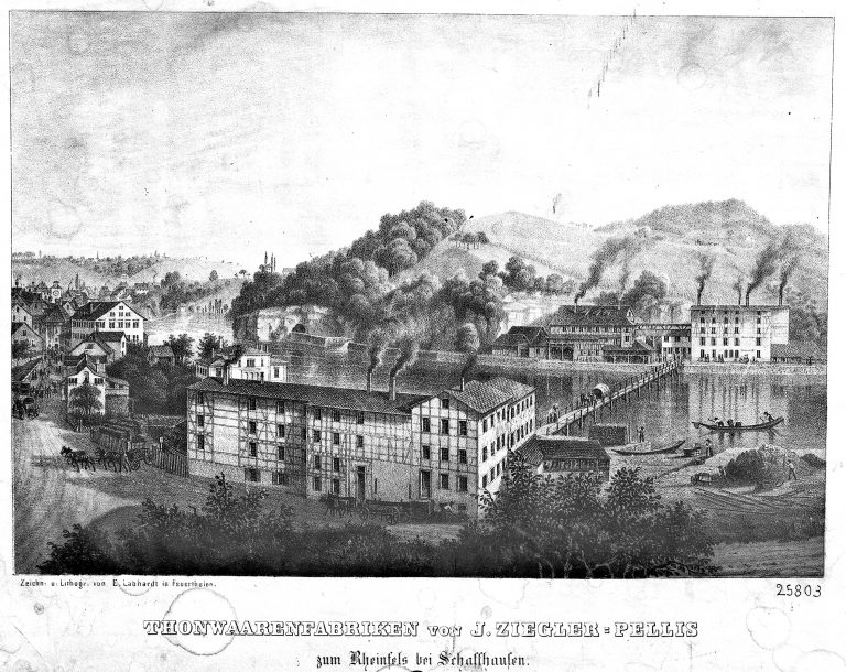 Ziegler Tonwarenfabrik 1861 Bild Ceramica ch.ch 